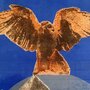 'here comes...'         45 bij 45 cm,3 maal ets en sjabloondruk, 2022,oplage 1