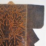 vrouwenkimono, sjabloondruk
